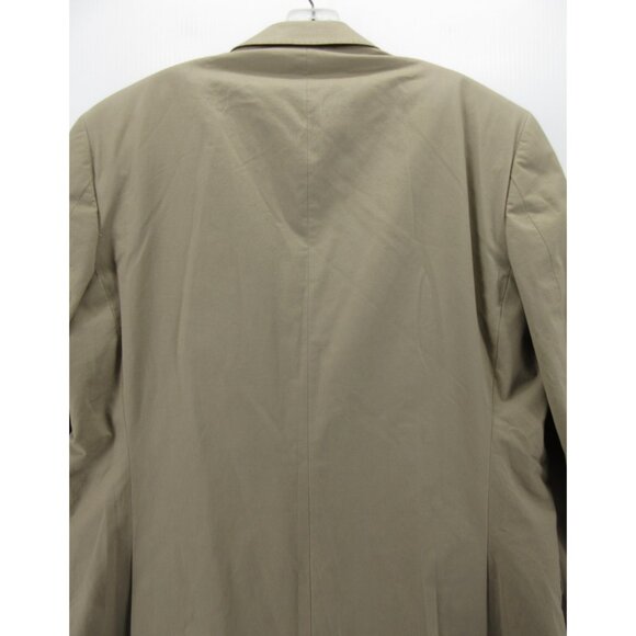 Calvin Klein Sport Coat 42 Tan Blazer Slim Fit Business Canvas NEW - Picture 10 of 15